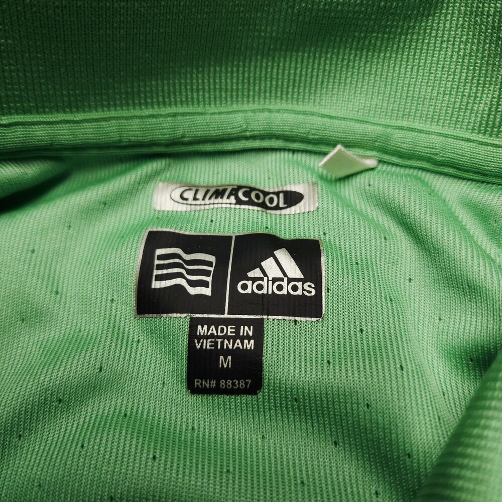 Pinehurst By Adidas Golf Shirt Green Polo Golf Shirt US OPEN Medium NWOT - Picture 5 of 10
